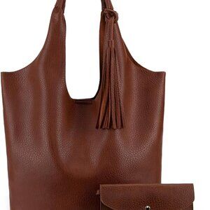 Slouchy Hobo Bags for Women Soft Designer Shoulder Purses Ladies Top Handle Hand